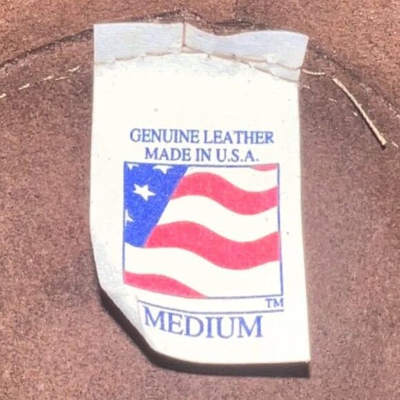 Henschel Mountaineer Brown Leather USA Made Hat Medium - Picture 7 of 8